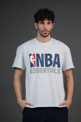 חולצת NBA Essentials – אפור 2025