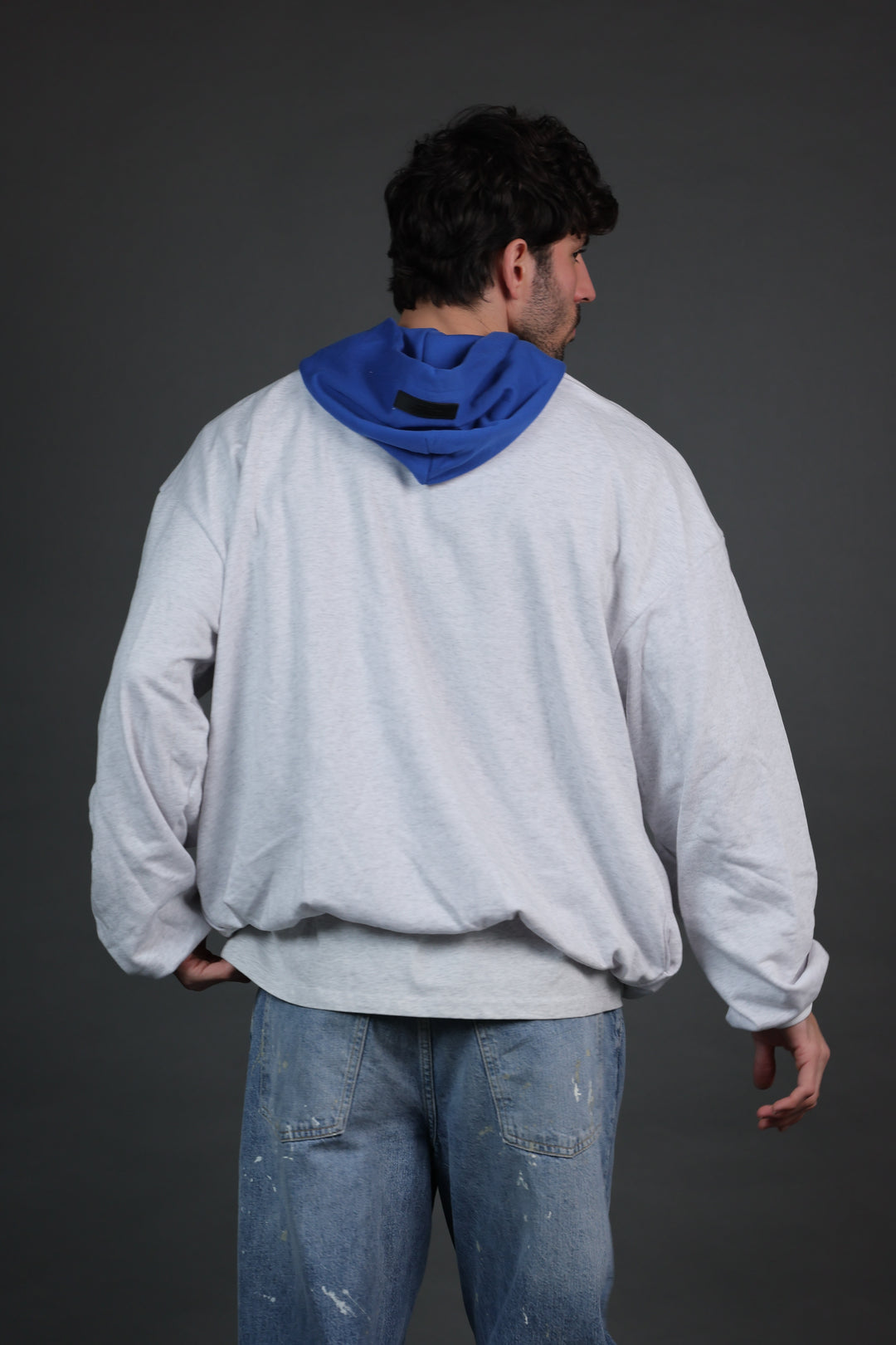 קפוצ’ון NBA גולדן סטייט ווריירס – WARRIORS Essentials אפור Edition | HOOPERS