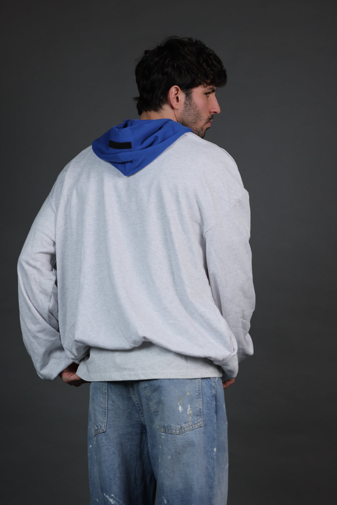 קפוצ’ון NBA גולדן סטייט ווריירס – WARRIORS Essentials אפור Edition | HOOPERS