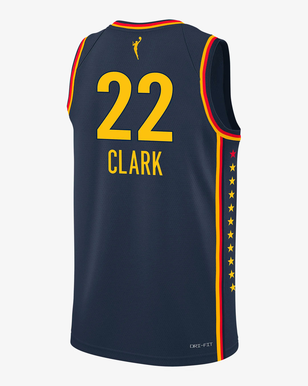 גופיית משחק כחול כהה קייטלין קלארק