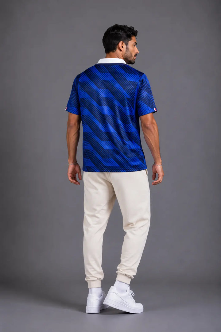חולצת צרפת מונדיאל – Blue Heritage Edition (כחול)| HOOPERS