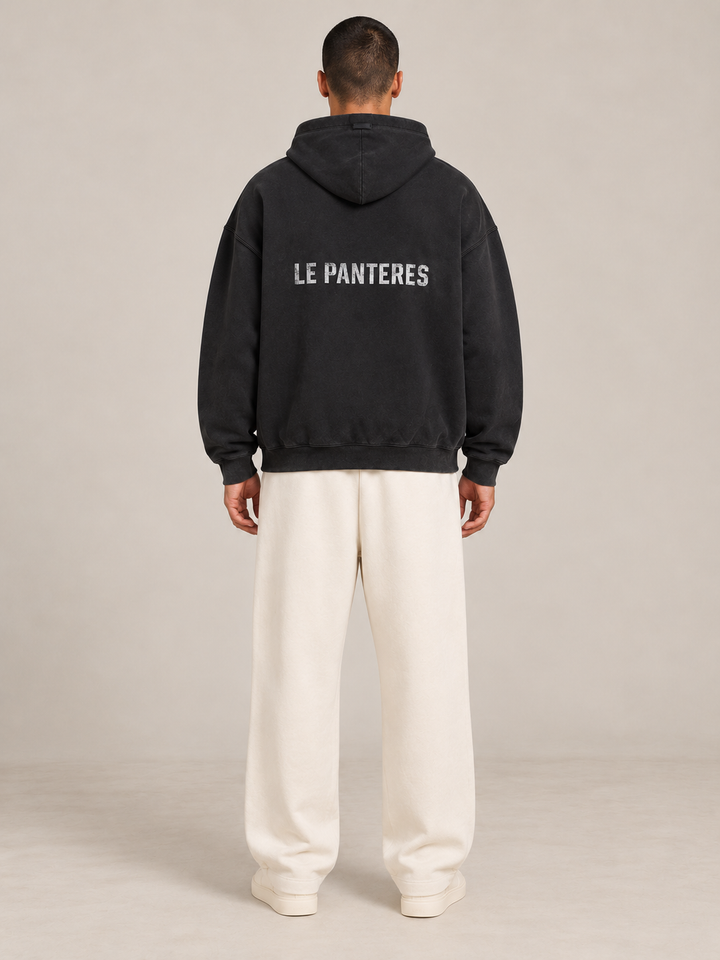 קפוצ'ון Fear of God Essentials – People שחור מכובס – גב