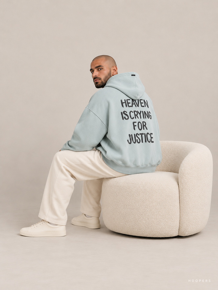 קפוצ'ון Fear of God Essentials – Heaven מנטה מכובס – סטודיו