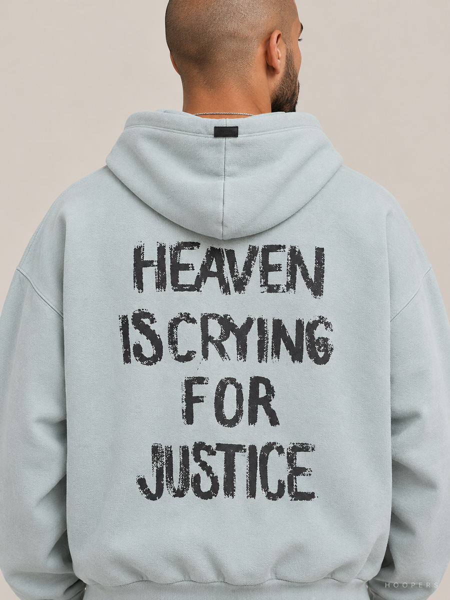קפוצ'ון Fear of God Essentials – Heaven מנטה מכובס | HOOPERS