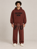 קפוצ'ון Fear of God Essentials – Freedom Now חום חלודה | HOOPERS