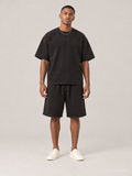 חולצת Fear of God Essentials – Script שחור דהוי | HOOPERS