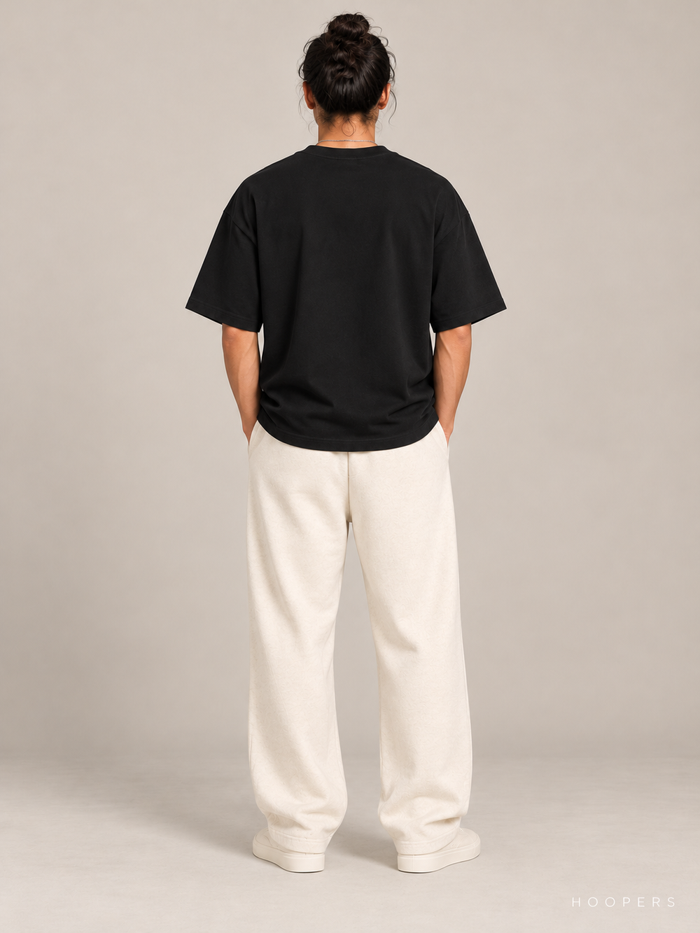 חולצת Fear of God Essentials – Signature שחור – גב