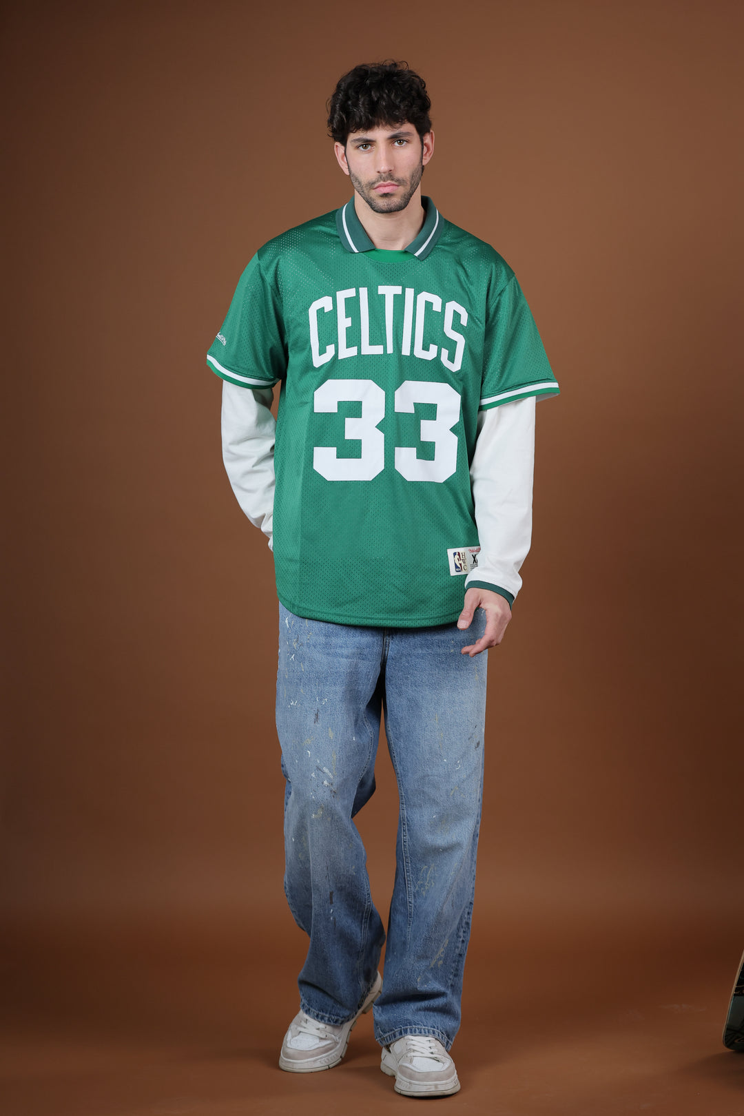 חולצת NBA לארי בירד בוסטון סלטיקס – ירוק מהדורת רטרו 1985/86 | HOOPERS