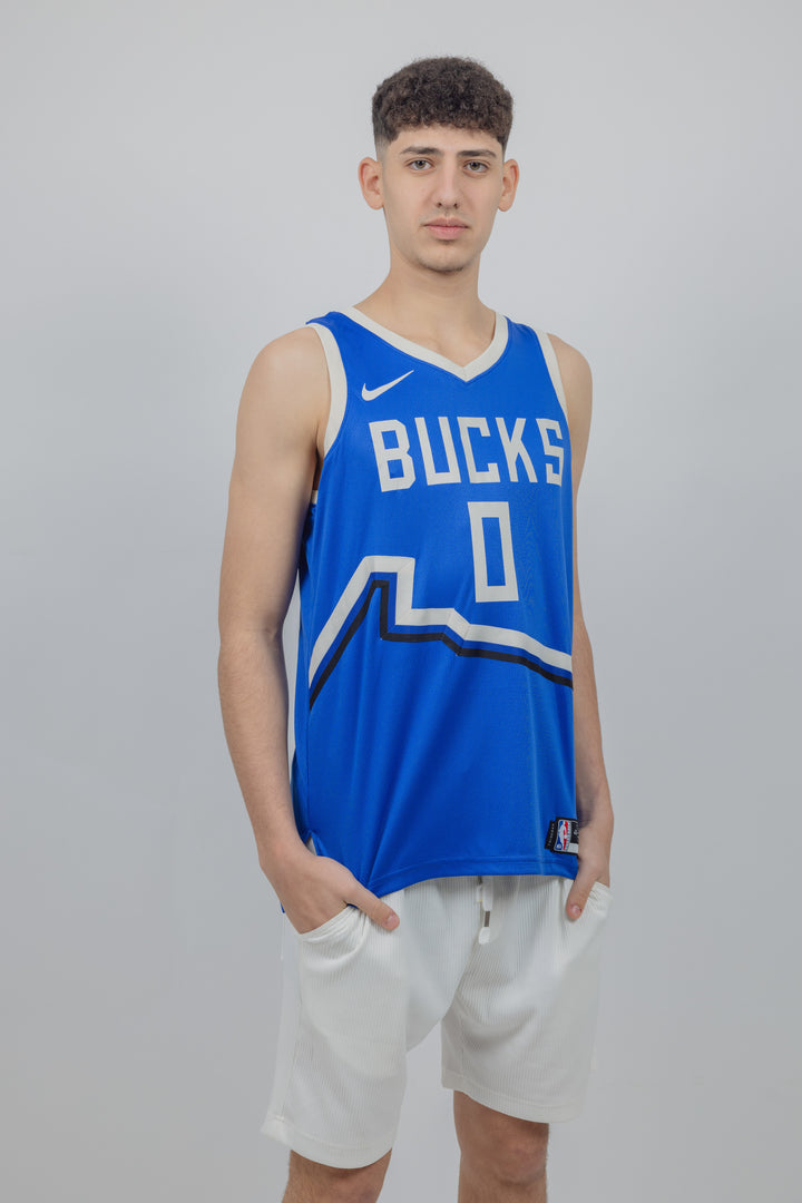 גופיית משחק כחולה דמיאן לילארד City edition 24/25