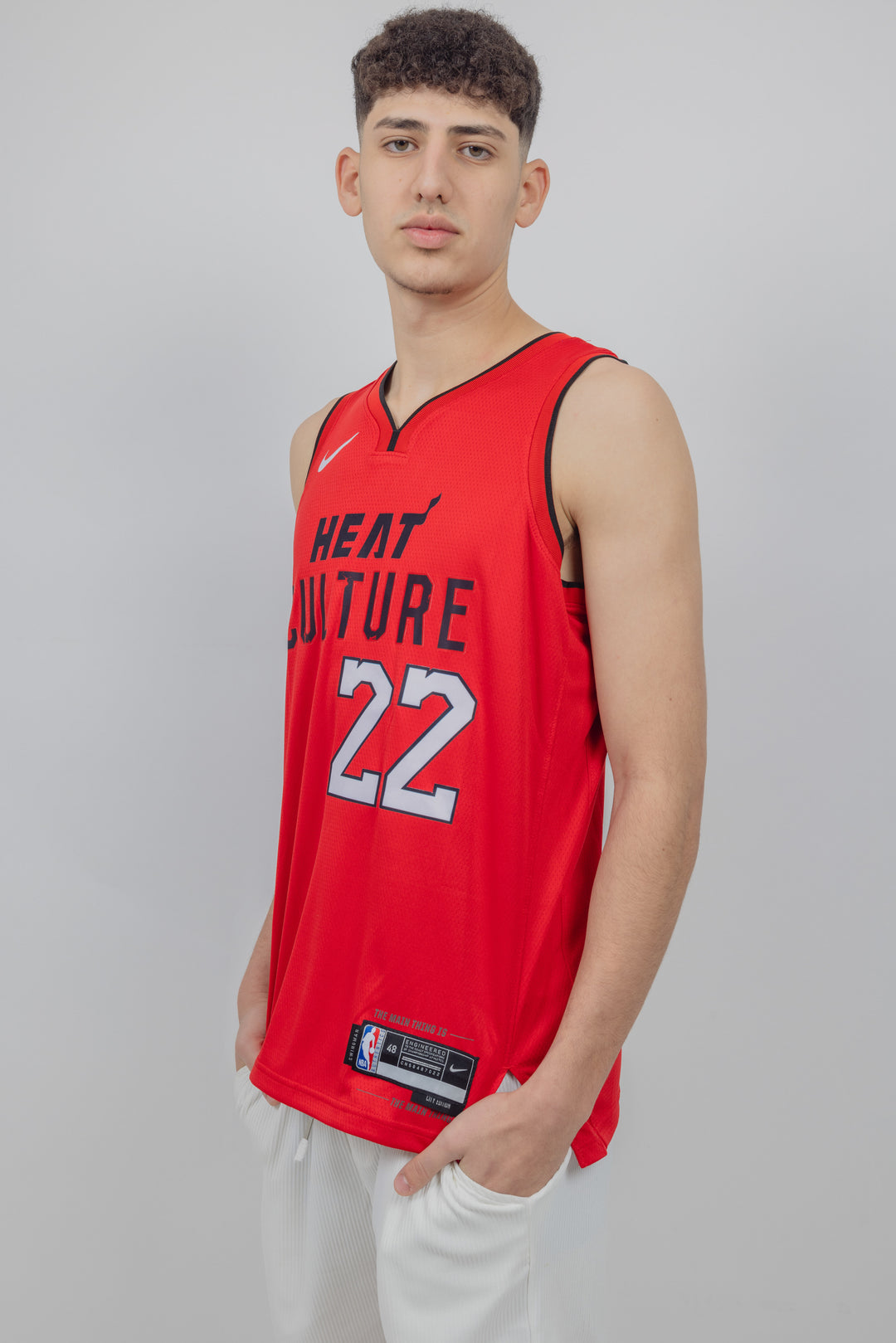 גופיית משחק אדומה ג'ימי באטלר City edition 24/25