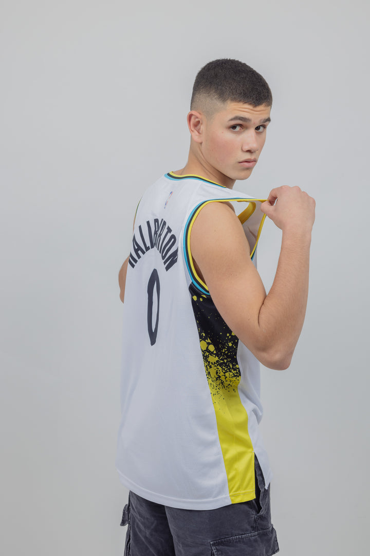 גופיית משחק לבנה הליברטון City edition 24/25