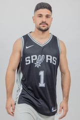 גופיית NBA ויקטור וומבניאמה סן אנטוניו ספרס – שחור