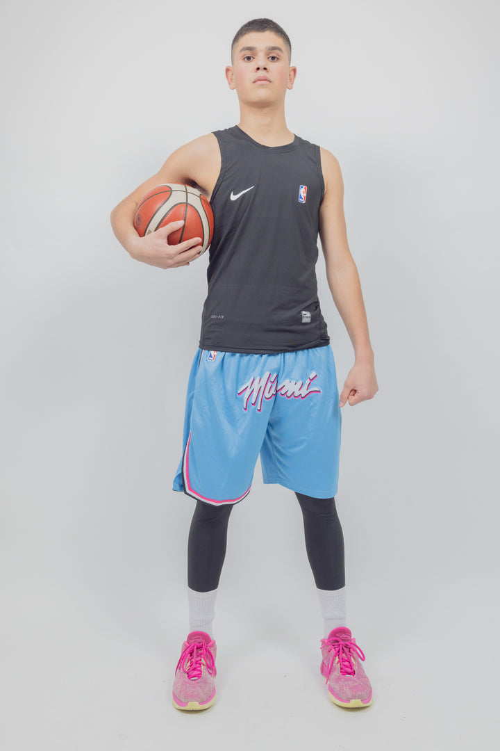 מכנסיי JUST DON תכלת וורוד מיאמי היט