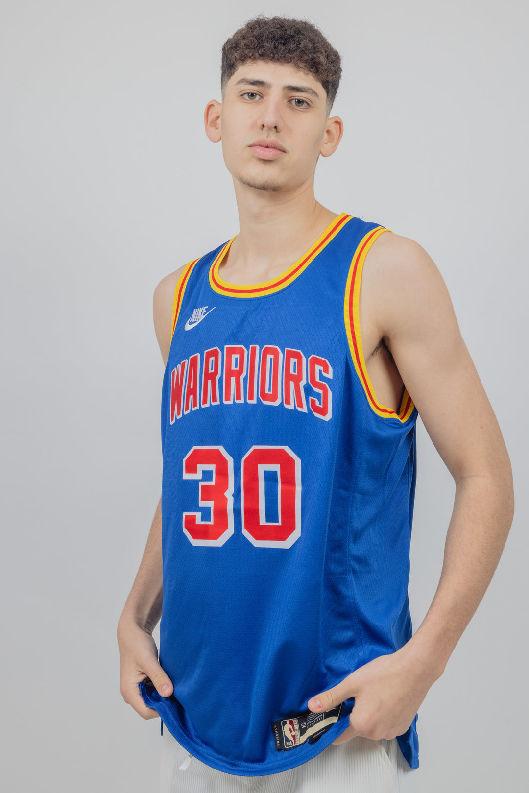 גופיית משחק כחול אדום סטף קרי