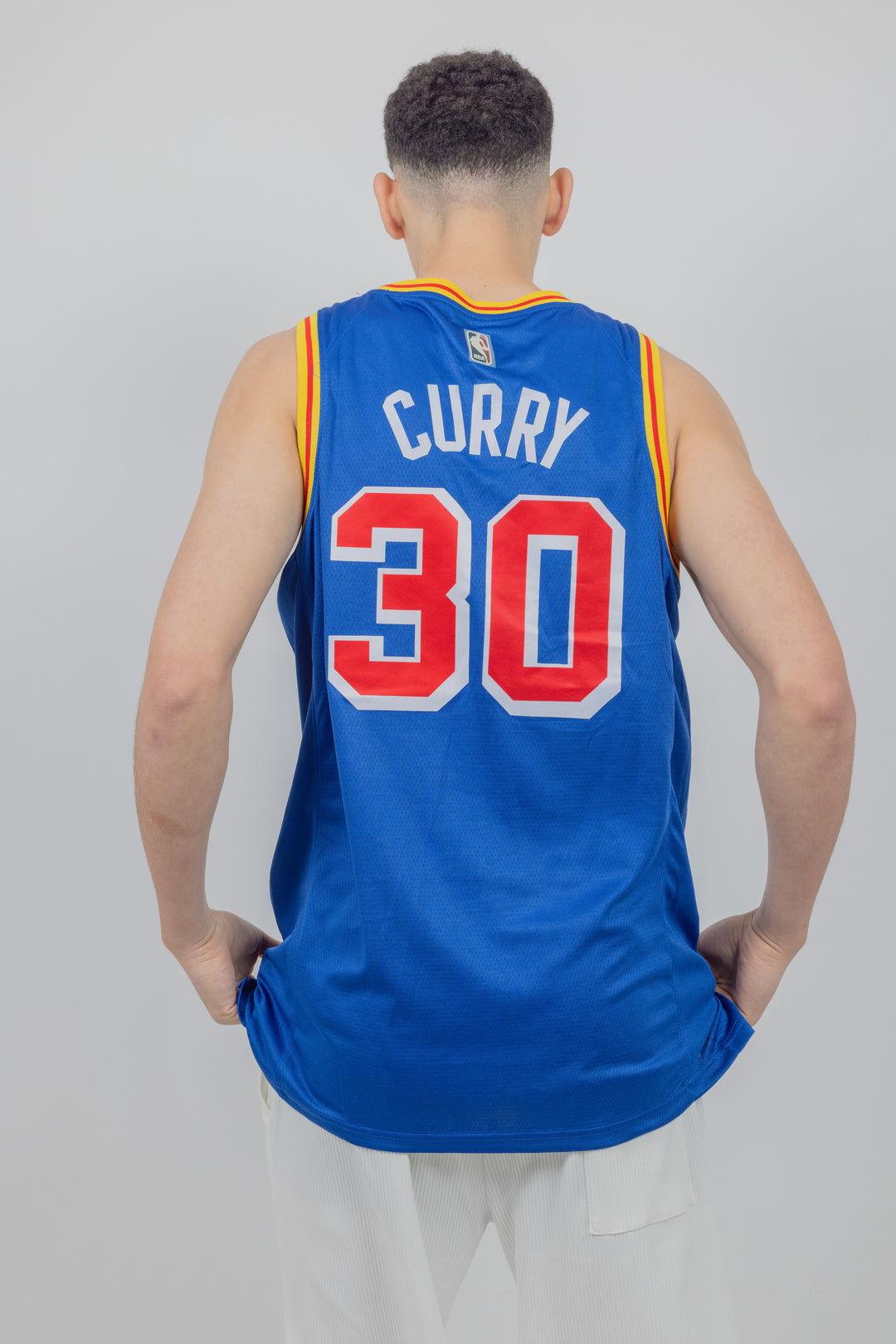 גופיית משחק כחול אדום סטף קרי