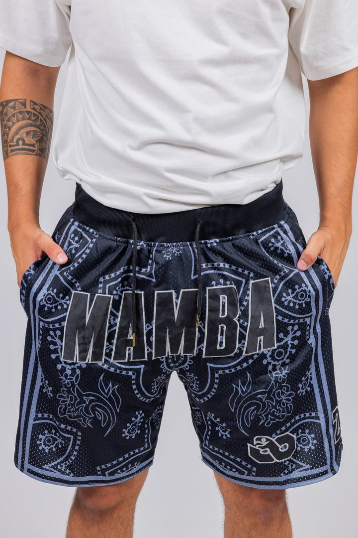 מכנסיי JUST DON שחורים MAMBA