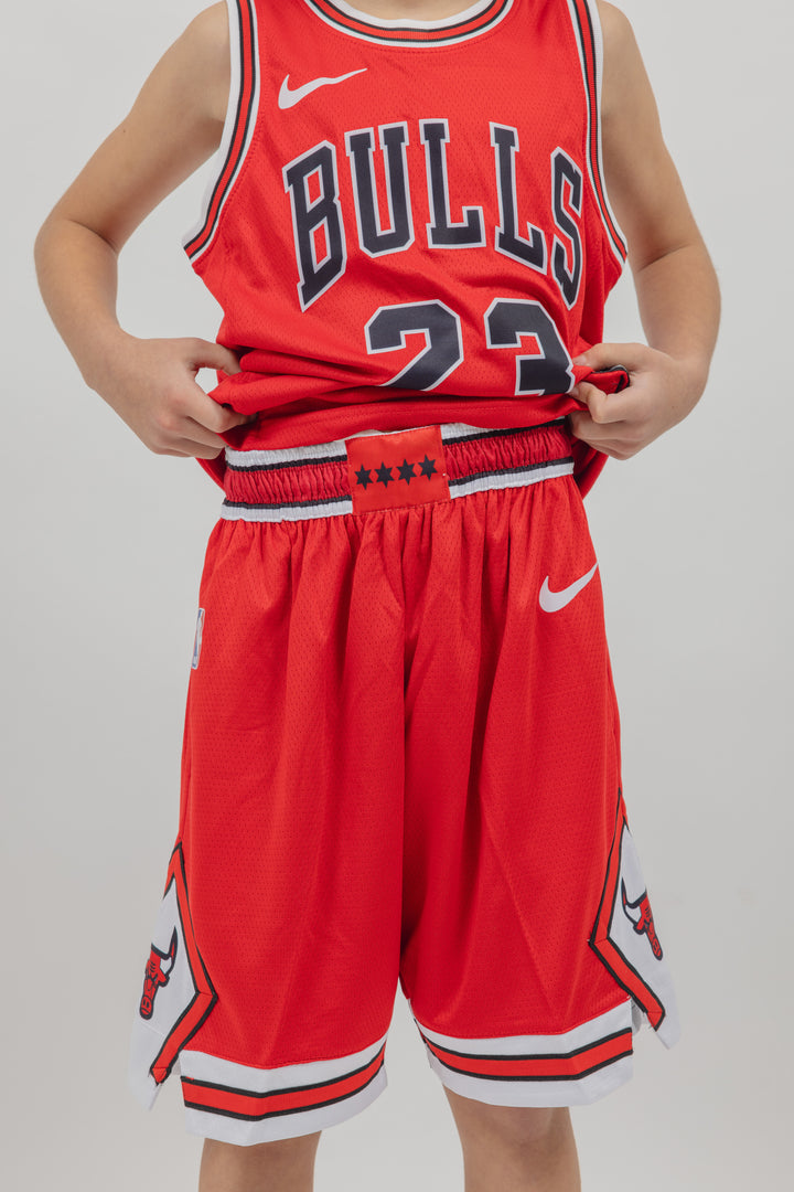 מכנסיי משחק אדומים שיקגו- ילדים