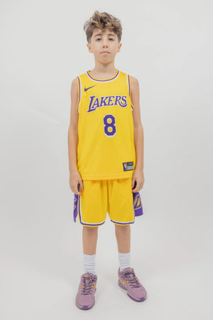 גופיית NBA לילדים לוס אנג'לס לייקרס – צהוב