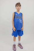 מכנסי NBA לילדים דאלאס מאבריקס – כחול | HOOPERS