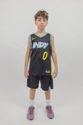 גופיית NBA לילדים אינדיאנה פייסרס – שחור | HOOPERS