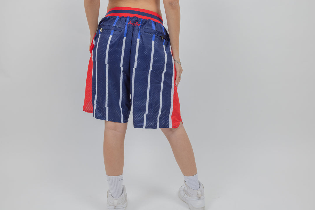 מכנסיי JUST DON כחול אדום יוסטון רוקטס