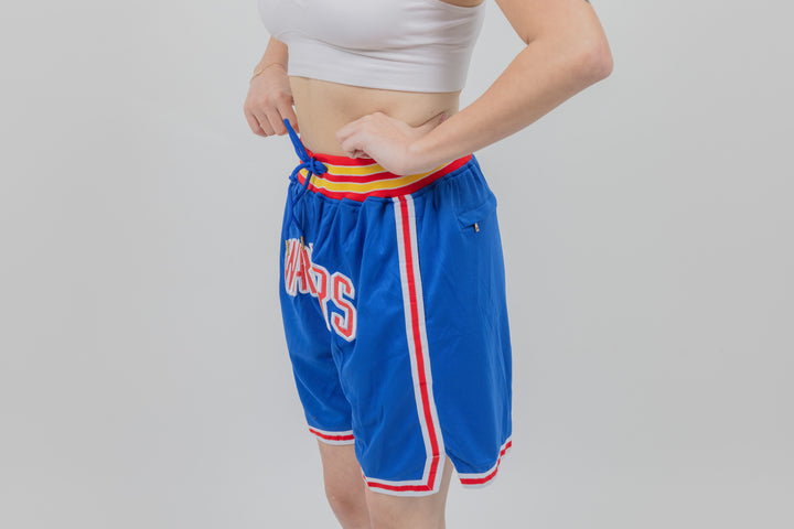 מכנסיי JUST DON כחול כתום גולדן סטייט