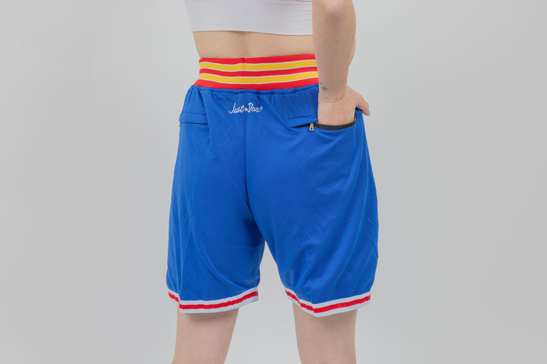 מכנסיי JUST DON כחול כתום גולדן סטייט