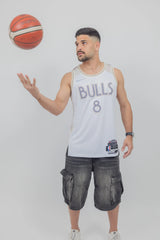 גופיית NBA זאק לאבין שיקגו בולס – לבן City Edition 24/25