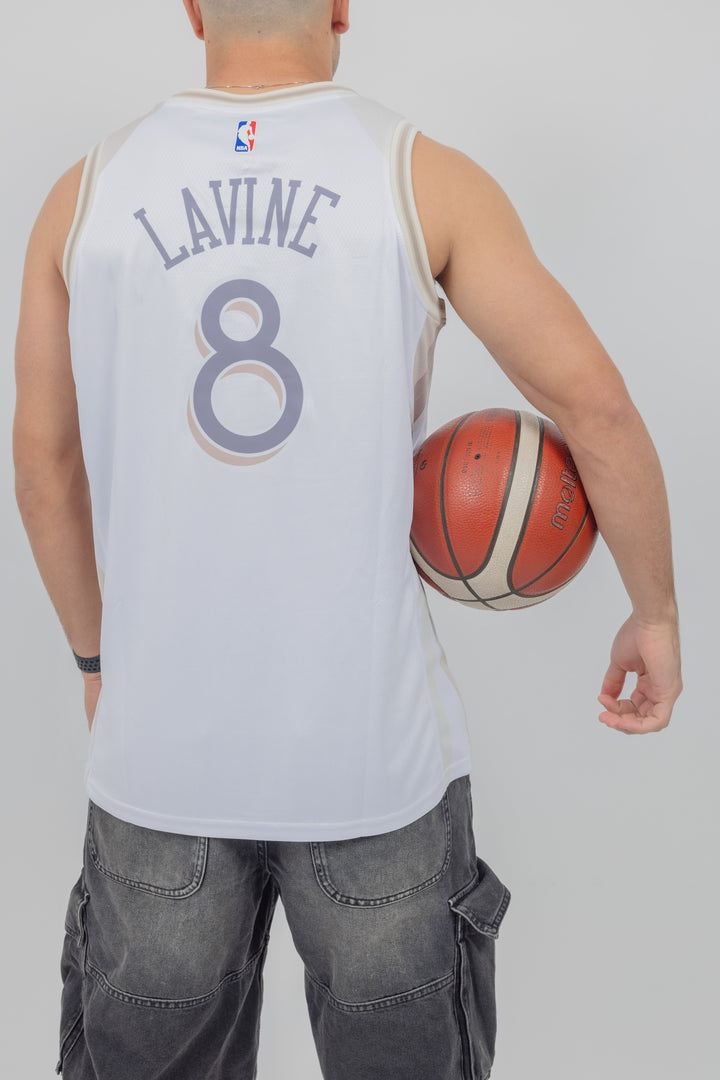 גופיית משחק לבנה זאק לאבין City edition 24/25