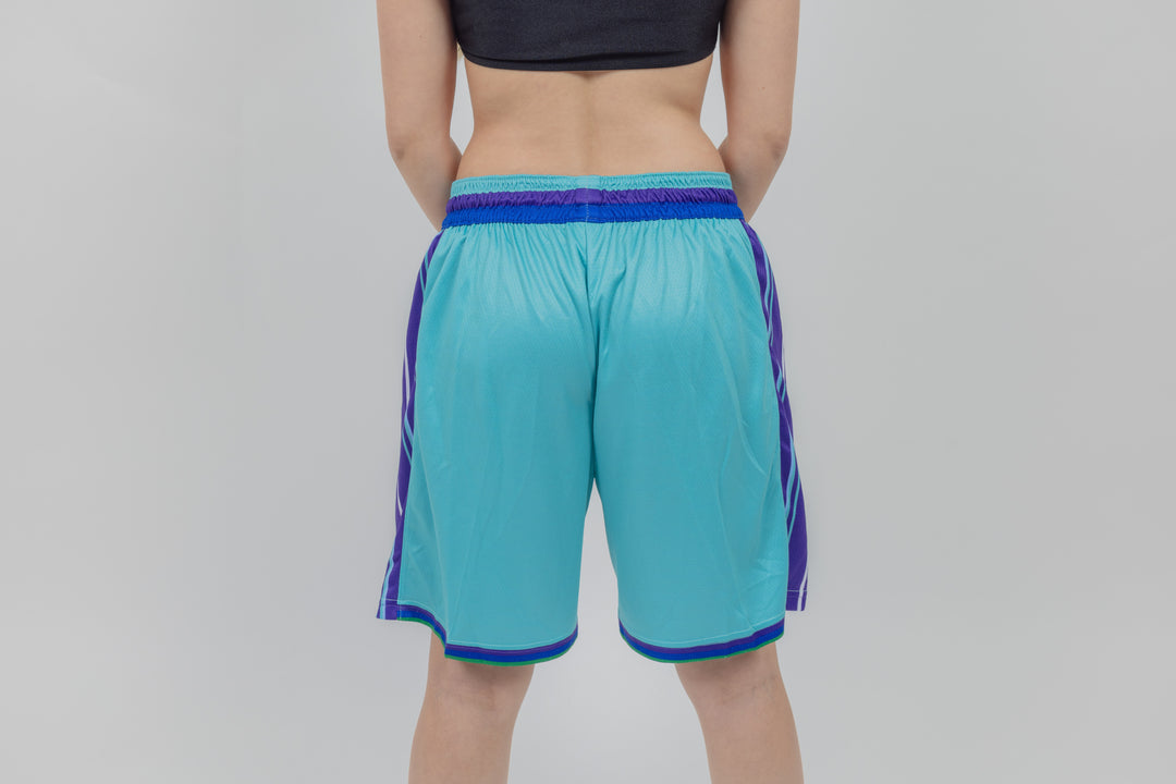 מכנסיי משחק תכלת ג'ורדן שארלוט הורנטס