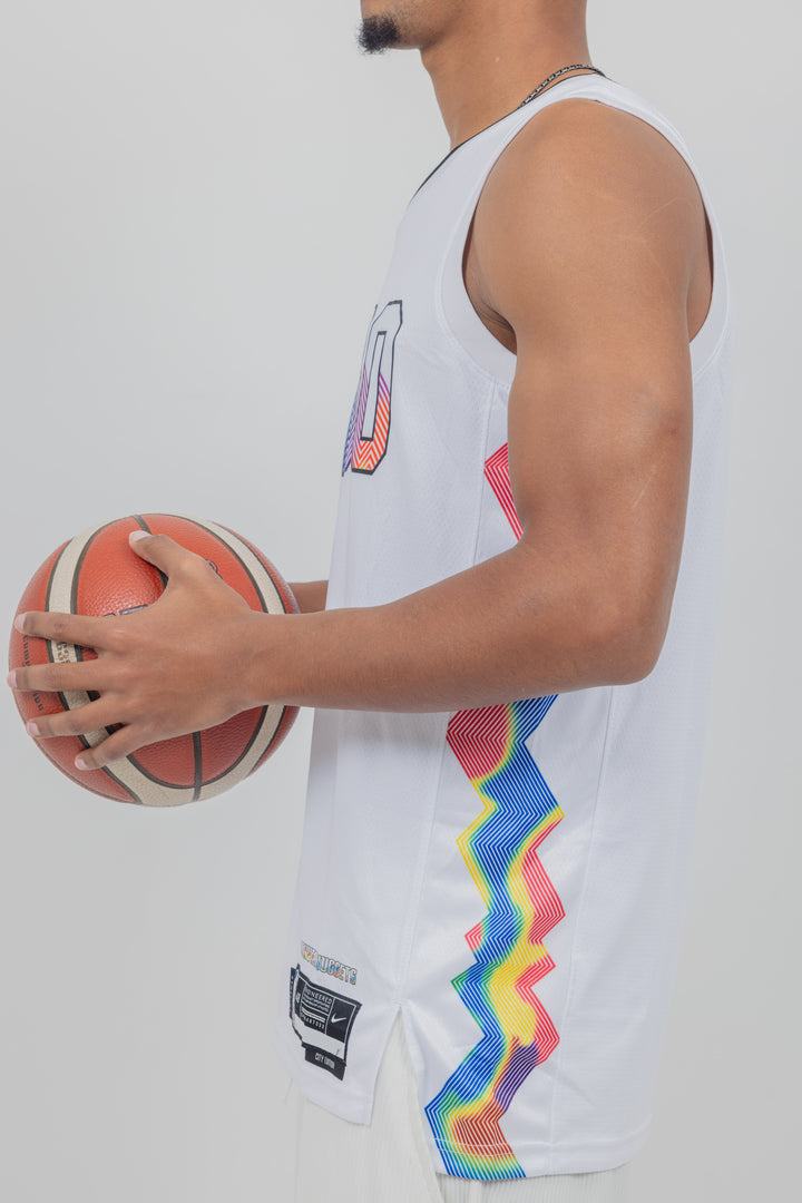 גופיית משחק לבנה ניקולה יוקיץ' City edition 24/25