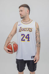 גופיית NBA קובי בראיינט לוס אנג'לס לייקרס – לבן