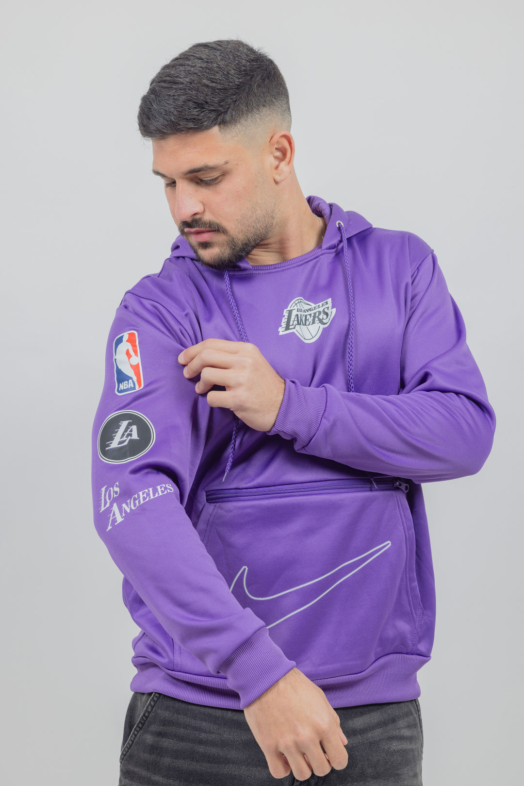 קפוצ'ון סגול לוס אנג'לס לייקרס