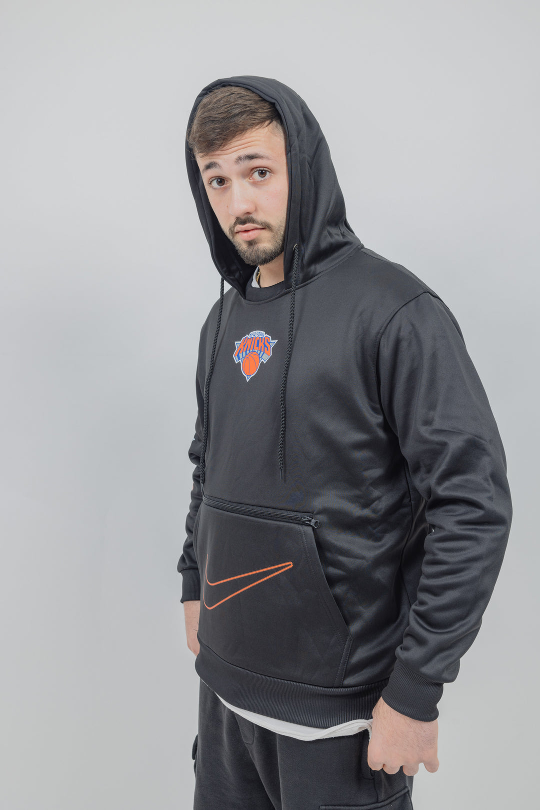 קפוצ'ון שחור ניו יורק ניקס