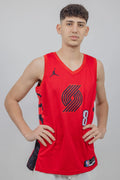גופיית NBA דני אבדיה פורטלנד טרייל בלייזרס – אדום | HOOPERS