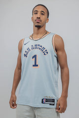 גופיית NBA ויקטור וומבניאמה סן אנטוניו ספרס – לבן City Edition 24/25