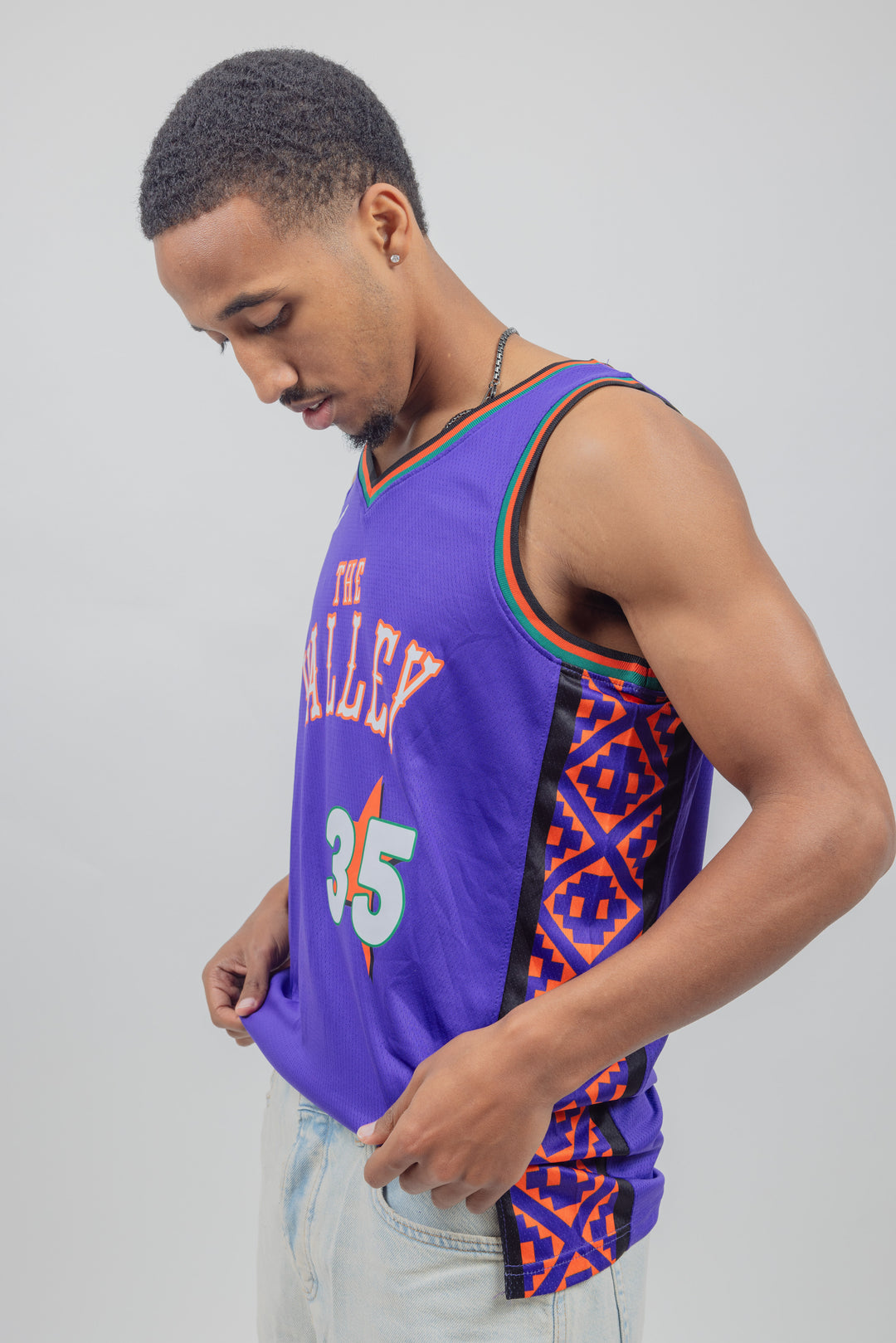 גופיית משחק סגולה קווין דוראנט City edition 24/25