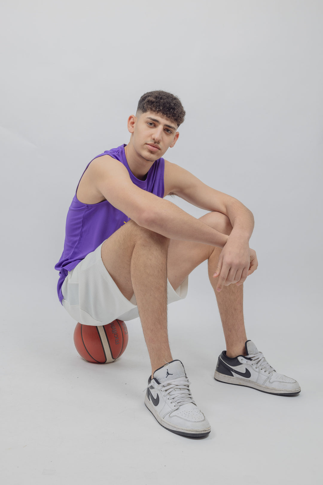 גופיית אימון סגולה לוס אנג'לס לייקרס