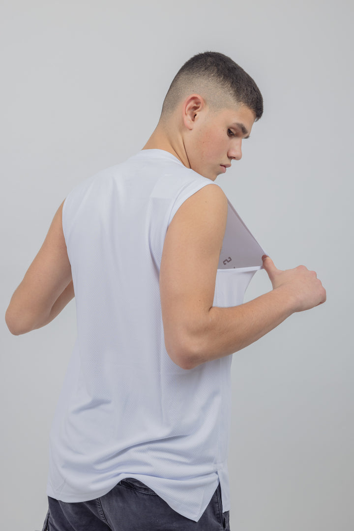 גופיית אימון לבנה לוס אנג'לס לייקרס