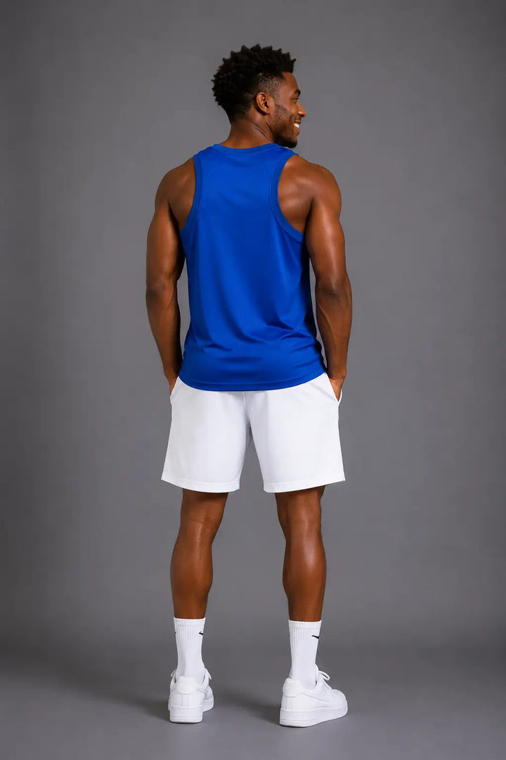 גופיית אימון ניו יורק ניקס Dri-FIT ללא שרוולים (כחול) | HOOPERS
