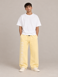 מכנס טרנינג Fear of God Essentials – Leg Logo צהוב חמאה | HOOPERS