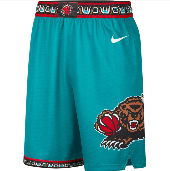 מכנסיי משחק טורקיז ממפיס גריזליס