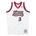גופיית NBA אלן אייברסון פילדלפיה 76ers – לבן רטרו 1997/98 | HOOPERS