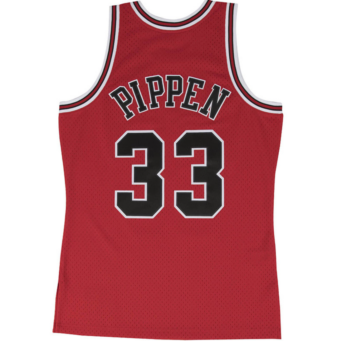 גופיית רטרו אדומה סקוטי פיפן 1997-98