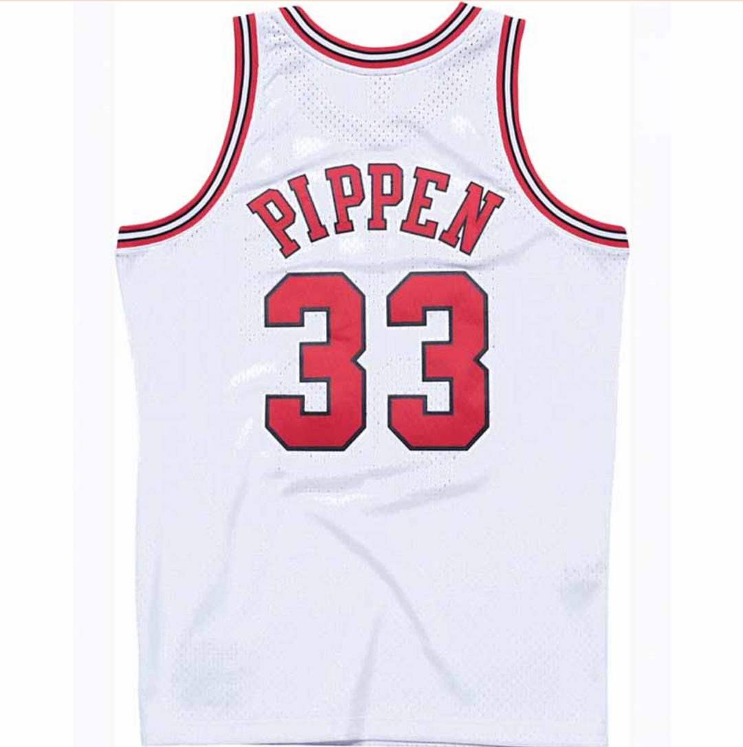 גופיית רטרו לבנה סקוטי פיפן 1997-98