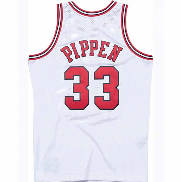 גופיית רטרו לבנה סקוטי פיפן 1997-98