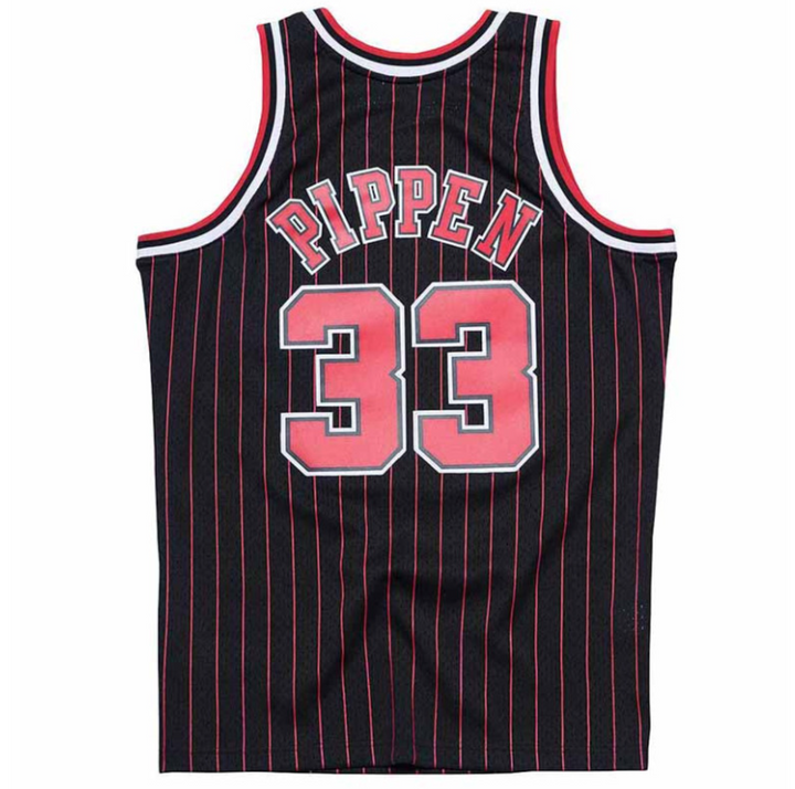 גופיית רטרו שחורה סקוטי פיפן 1995-96