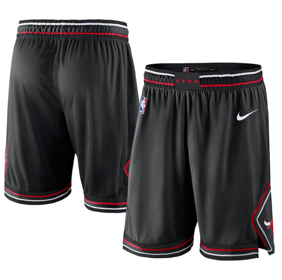 מכנסיי משחק שחורים שיקגו בולס