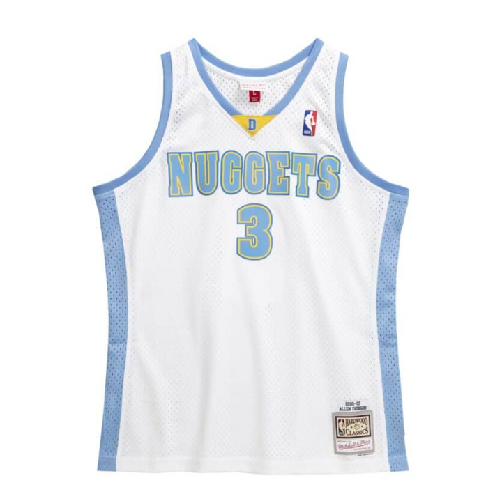 גופיית רטרו לבנה אלן אייברסון 2006-07