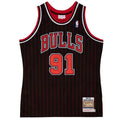 גופיית NBA דניס רודמן שיקגו בולס – שחור רטרו 1995/96 — משלוח מהיר | HOOPERS